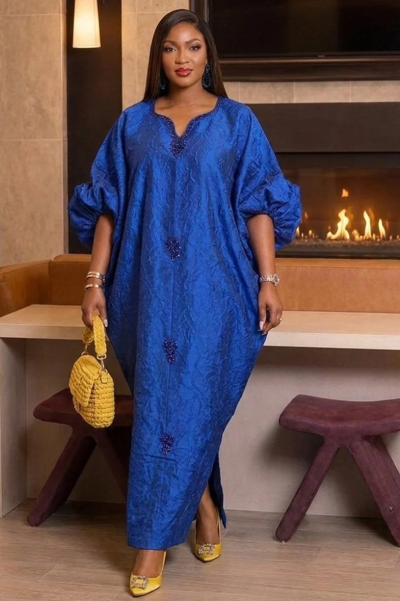 Adeola Luxe Boubou | Blue