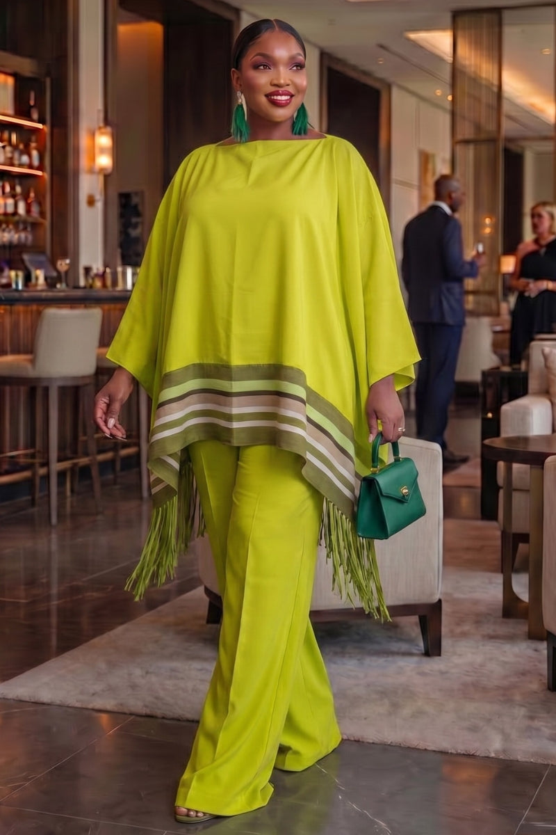 Ayanfe Luxe Set | Lemon green