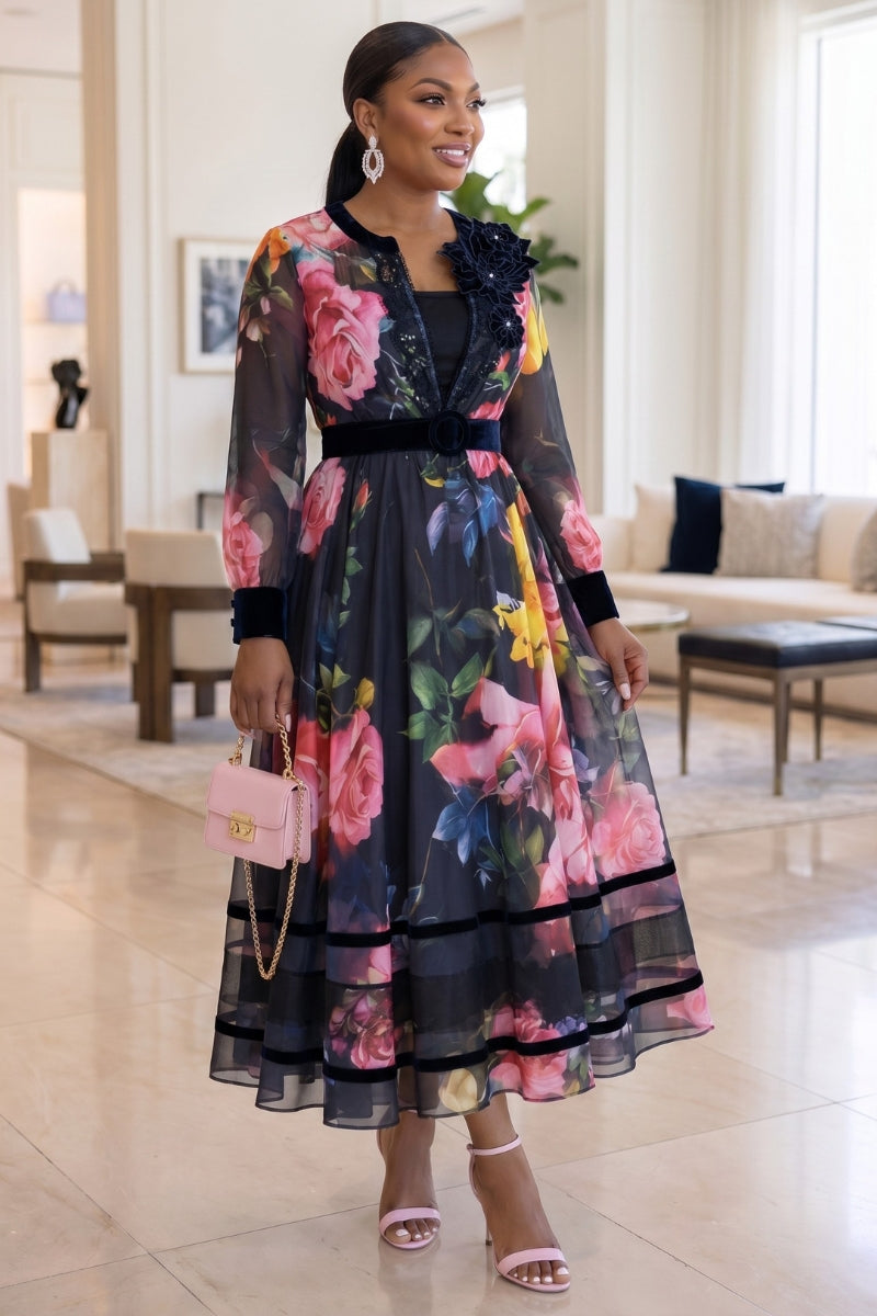 Floréve Pleat Dress