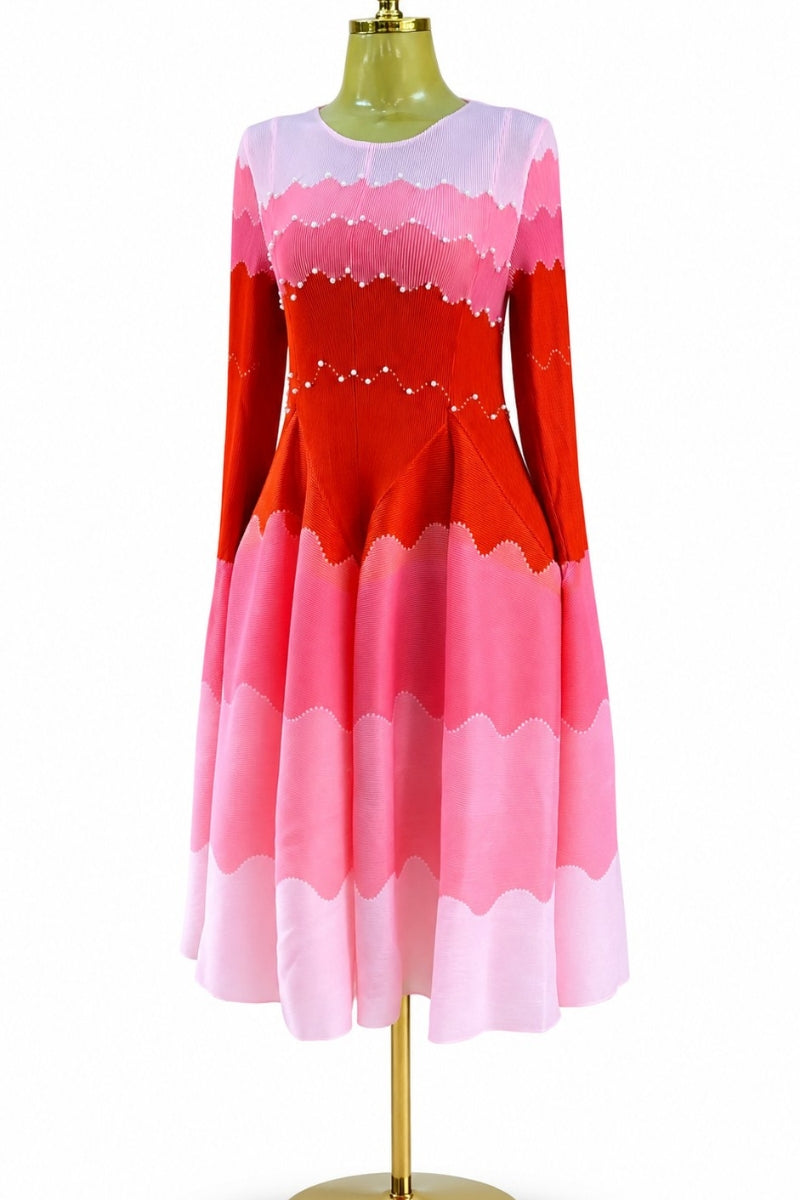 Maribelle Bounce Dress | Red