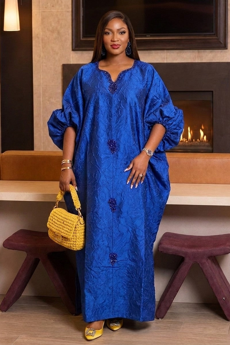 Adeola Luxe Boubou | Blue