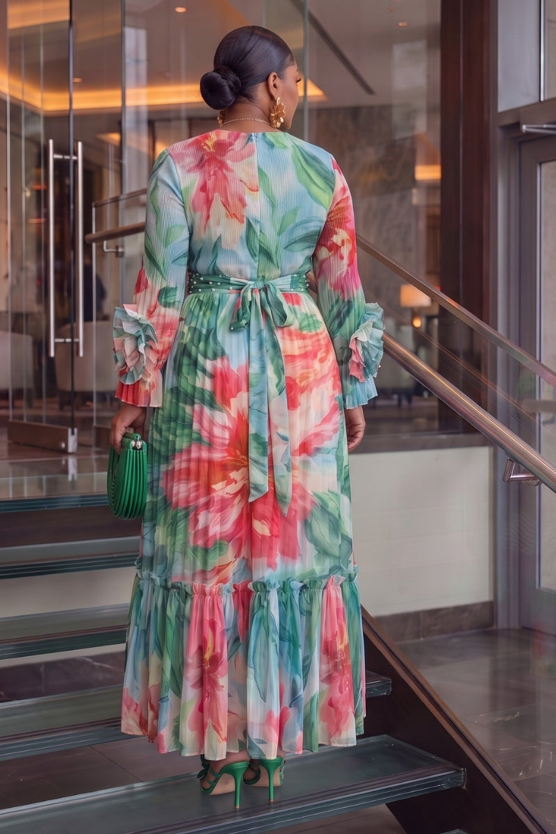 Lyselle Bloom Pleat Dress