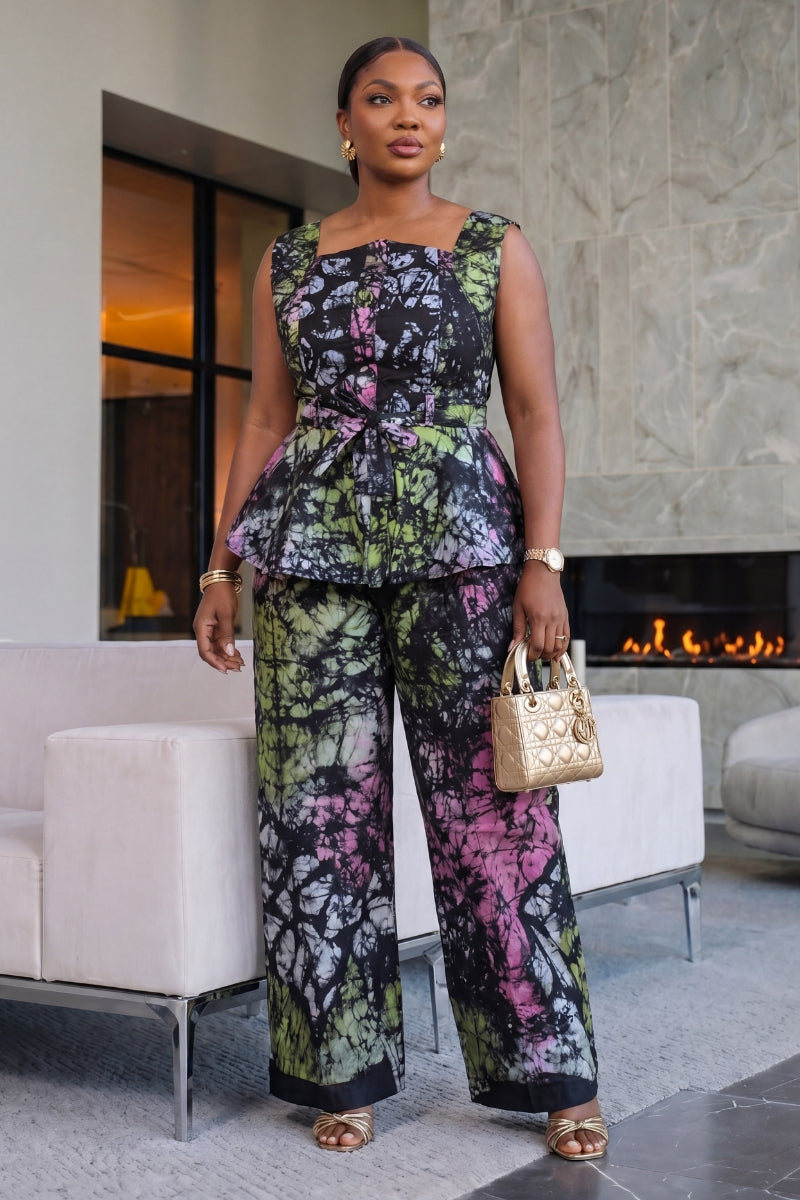 Ayomide Peplum Set