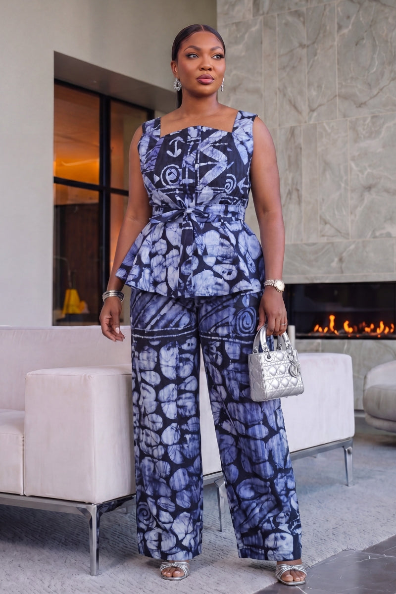 Ayomide Peplum Set