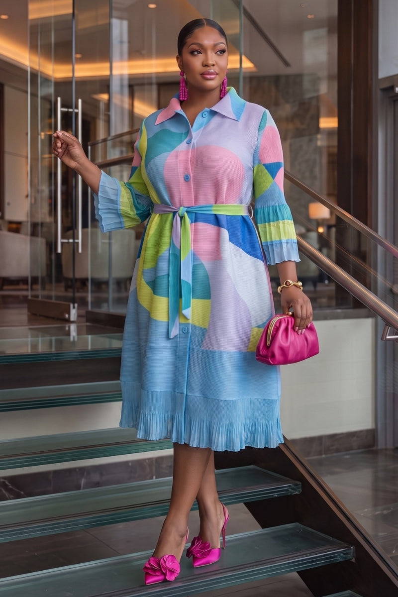 Marivelle Ruffle Bounce Dress