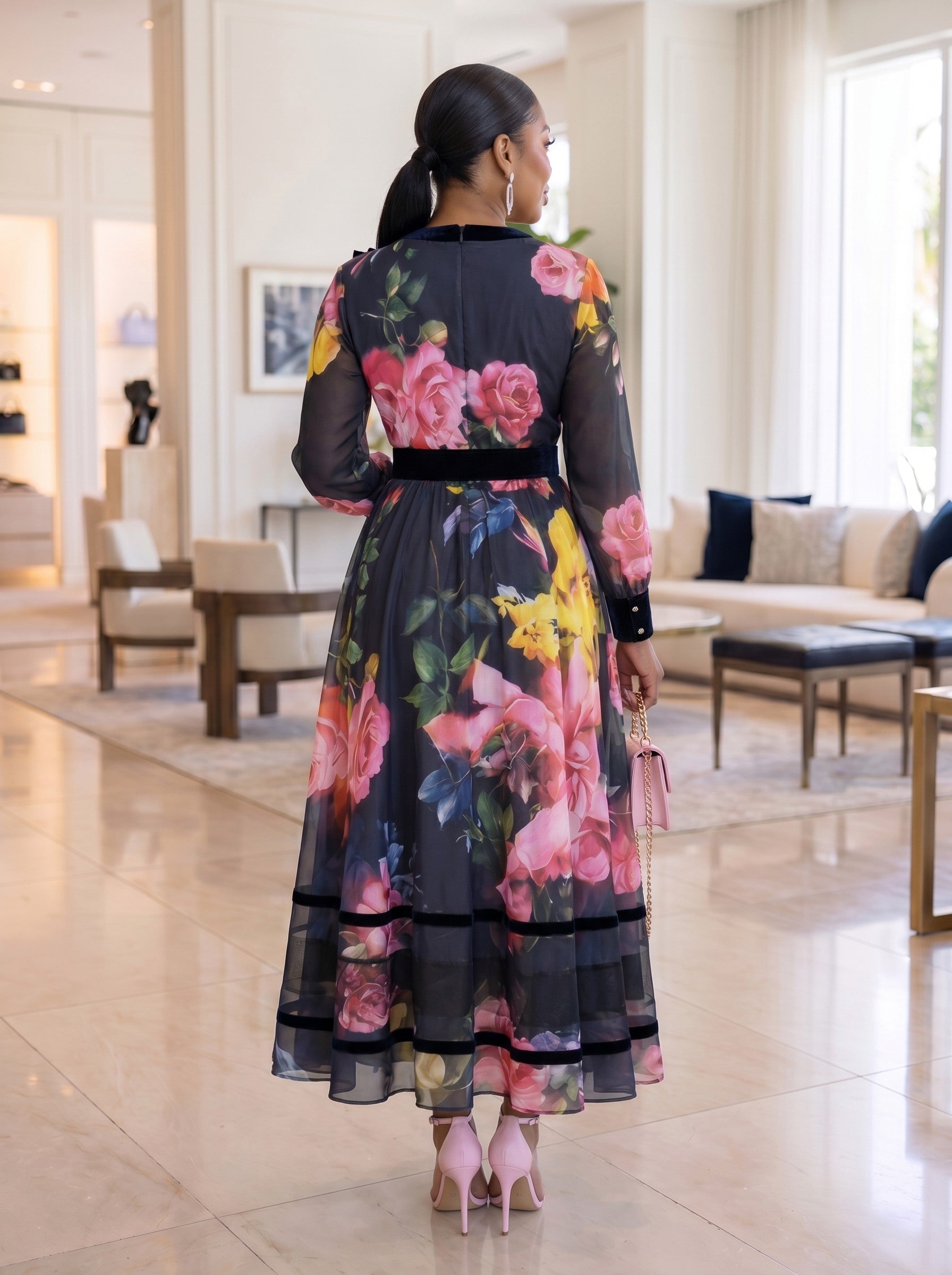 Floréve Pleat Dress