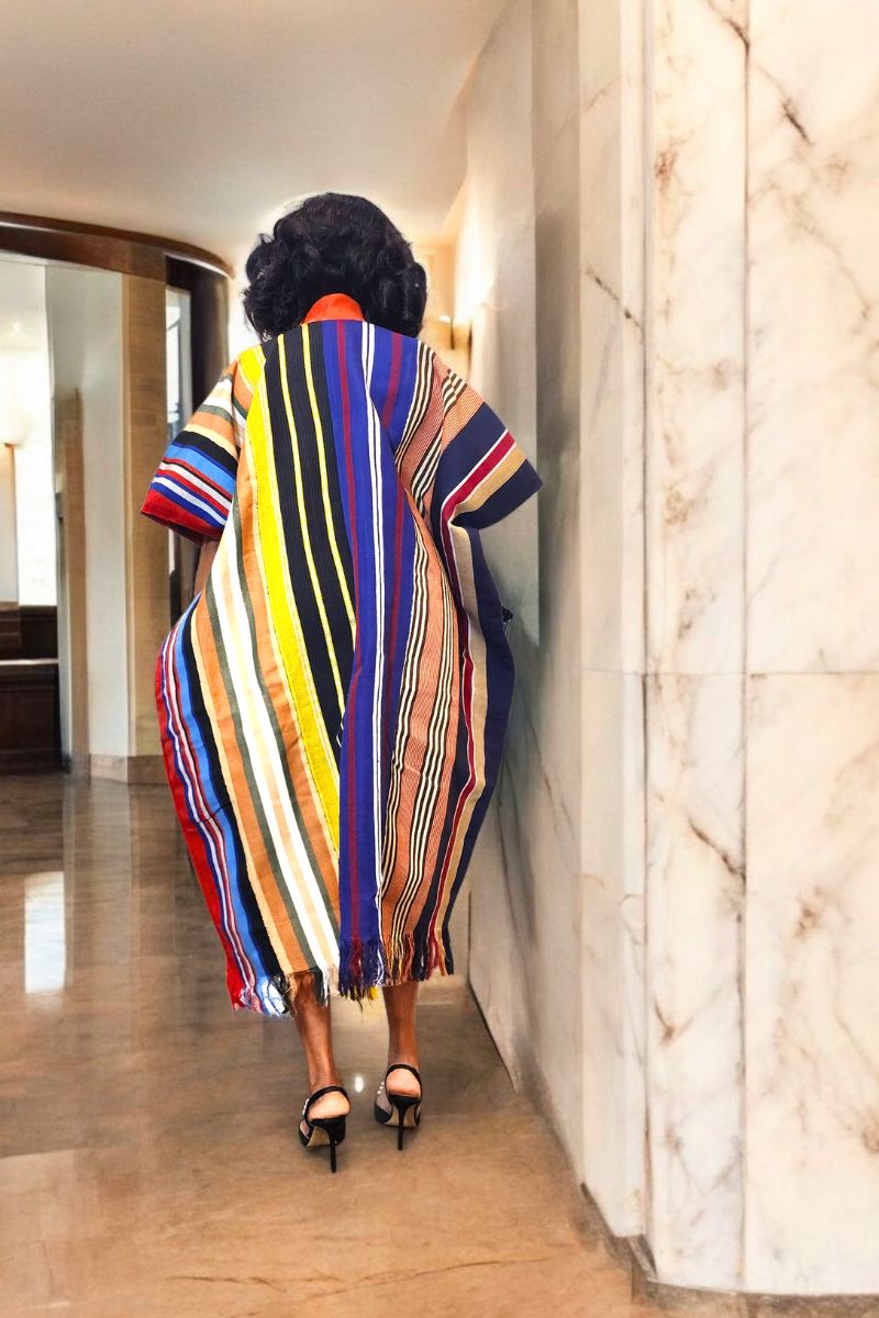 Adéọba Regal Kimono dress