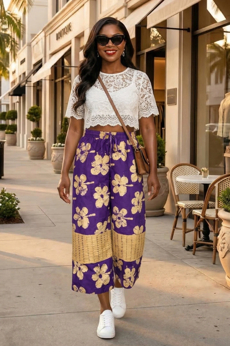 Rewa three quarter  pant.