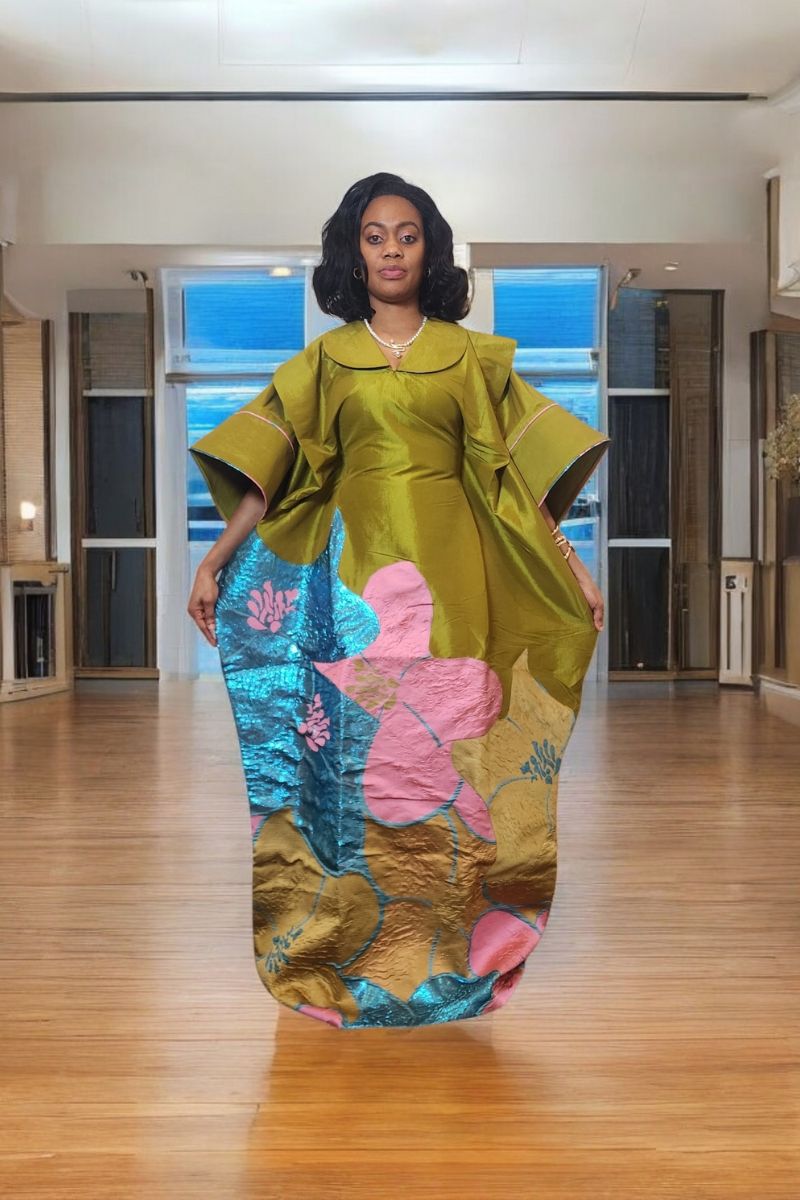 Orekelewa Luxe Boubou | Orange