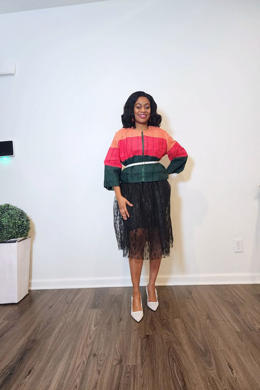 The Morẹ́mi Luxe  Jacket