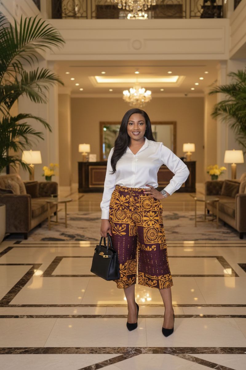 Rewa Three-Quarter Jawu Pant