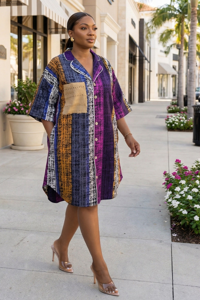 Asabi Shirt Dress