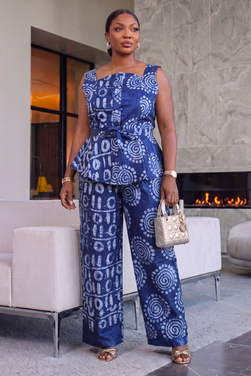 Ayomide Peplum Set