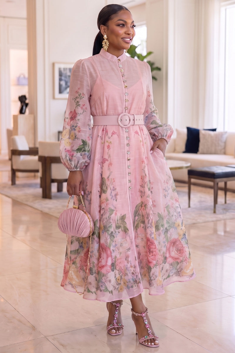 Celestine Jewel Bloom Dress