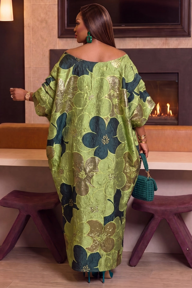 Adunola Luxe Boubou | Green