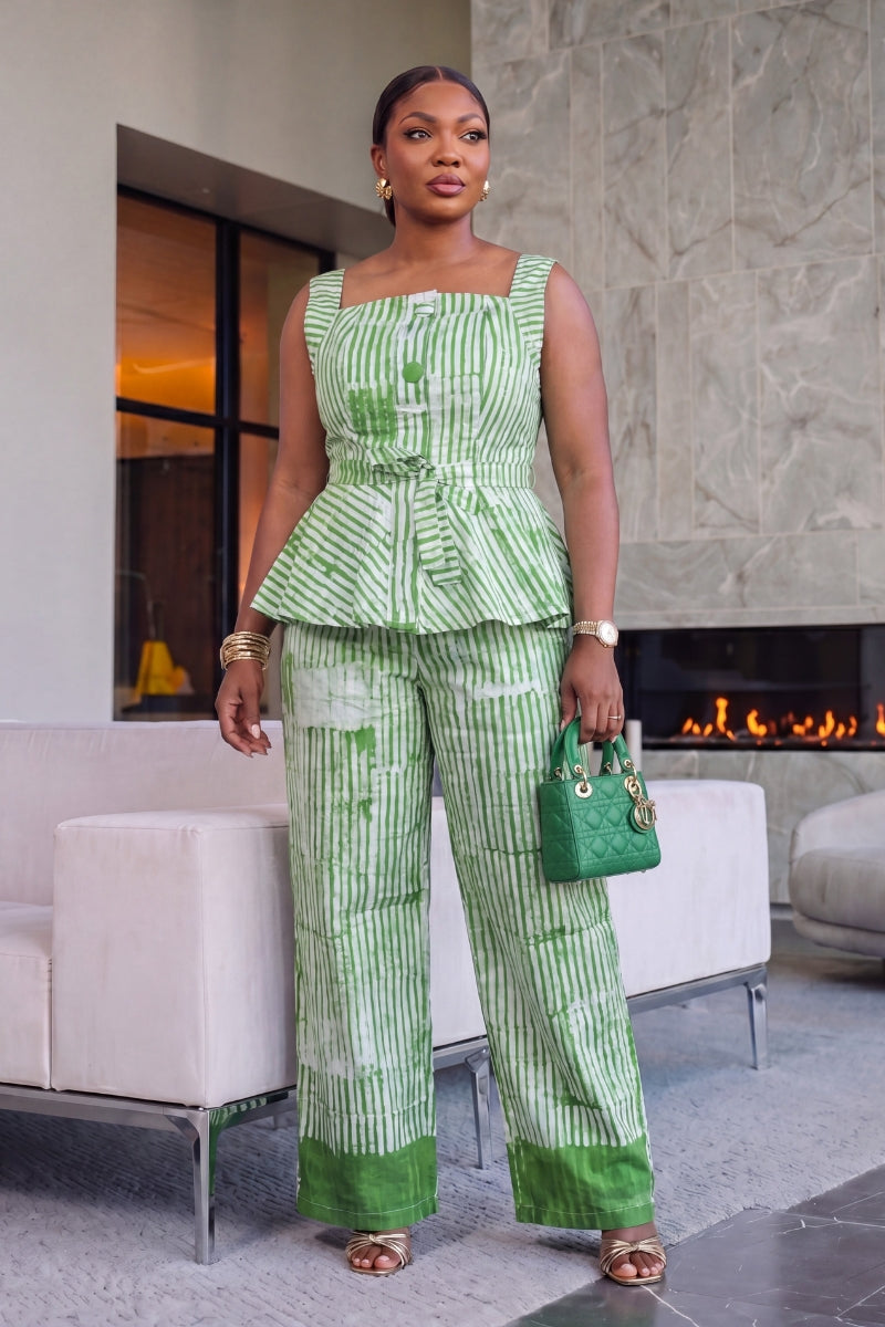 Ayomide Peplum Set