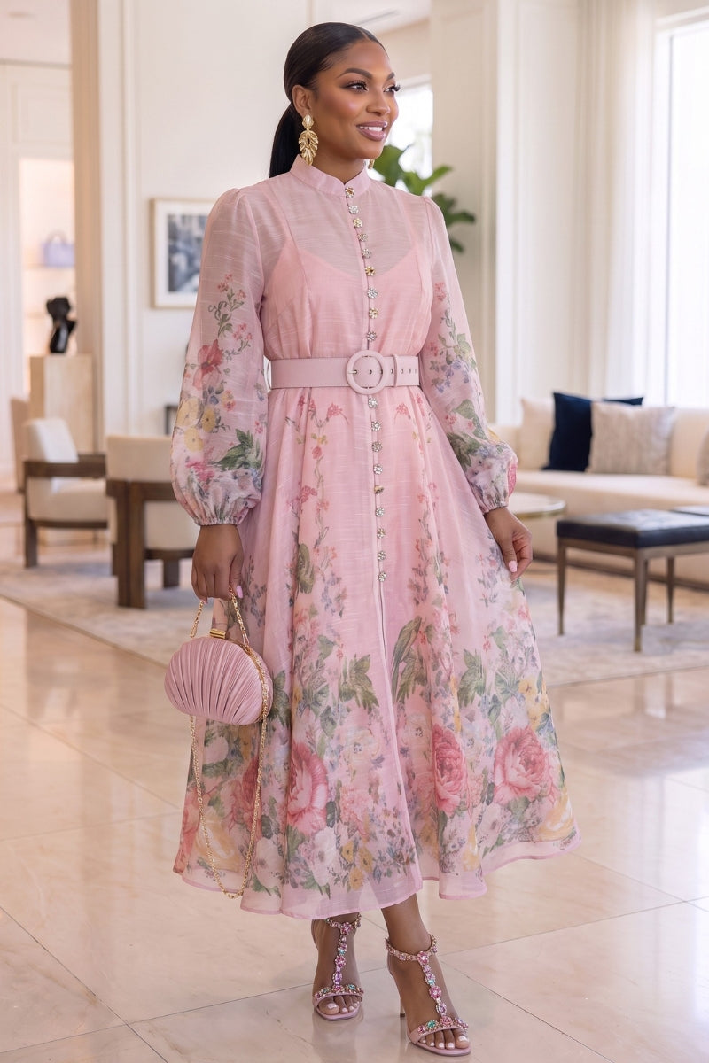 Celestine Jewel Bloom Dress