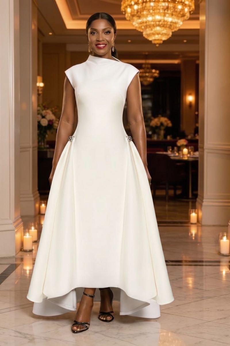Essence Luxe Dress | Brown